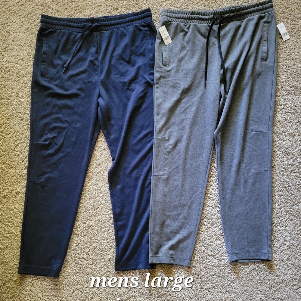 Two men's active pants